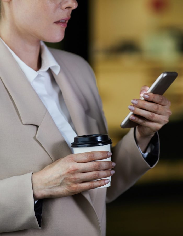 Reading sms on phone