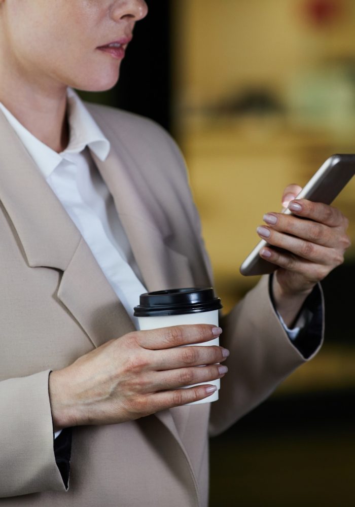 Reading sms on phone